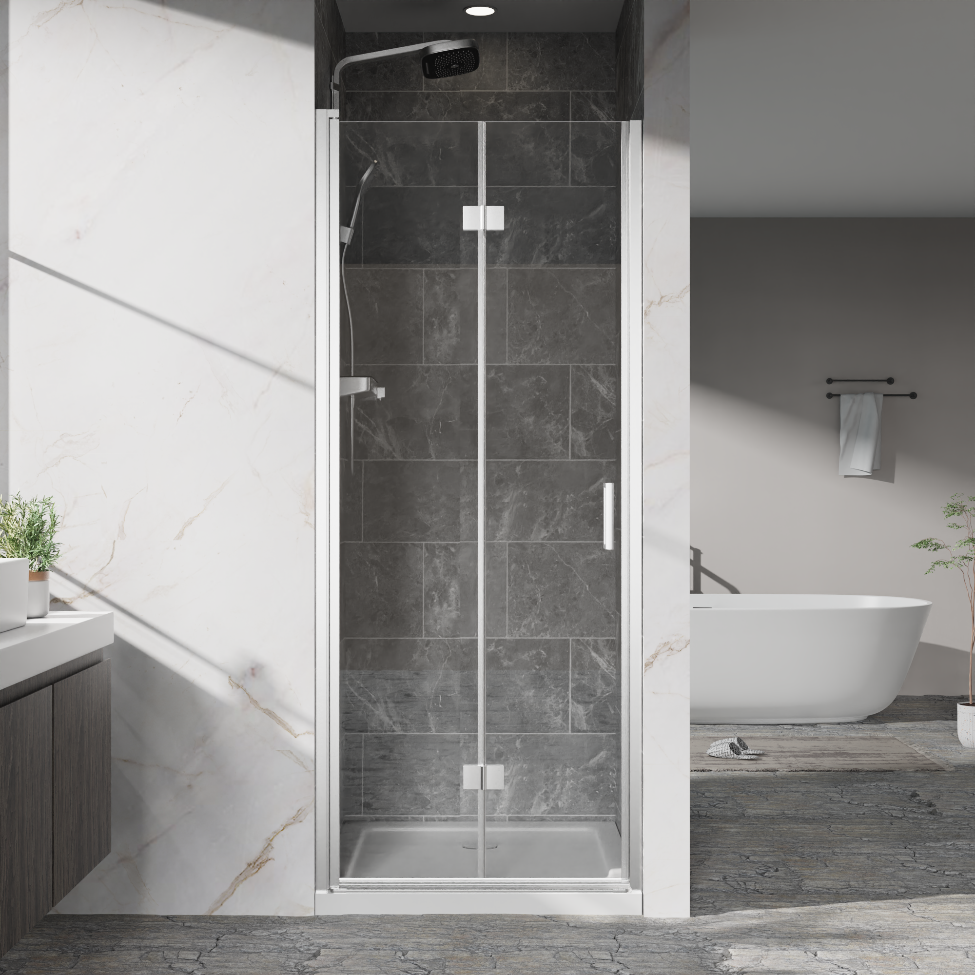 Goodyo Pivot Shower Doors