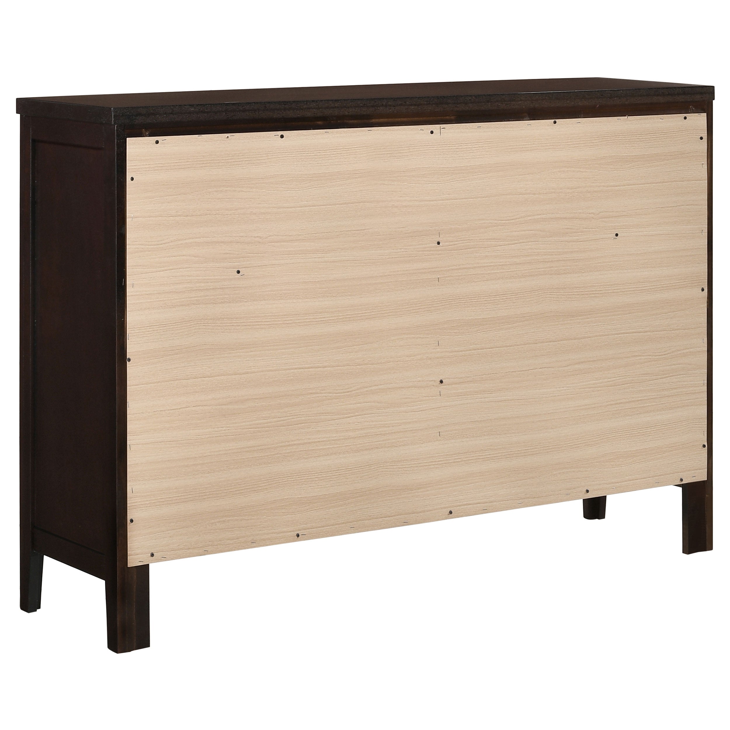 Wedgewood Cappuccino 6-Drawers Dresser
