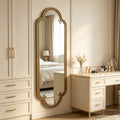 Scalloped Oval Wall Mirror - Vintage