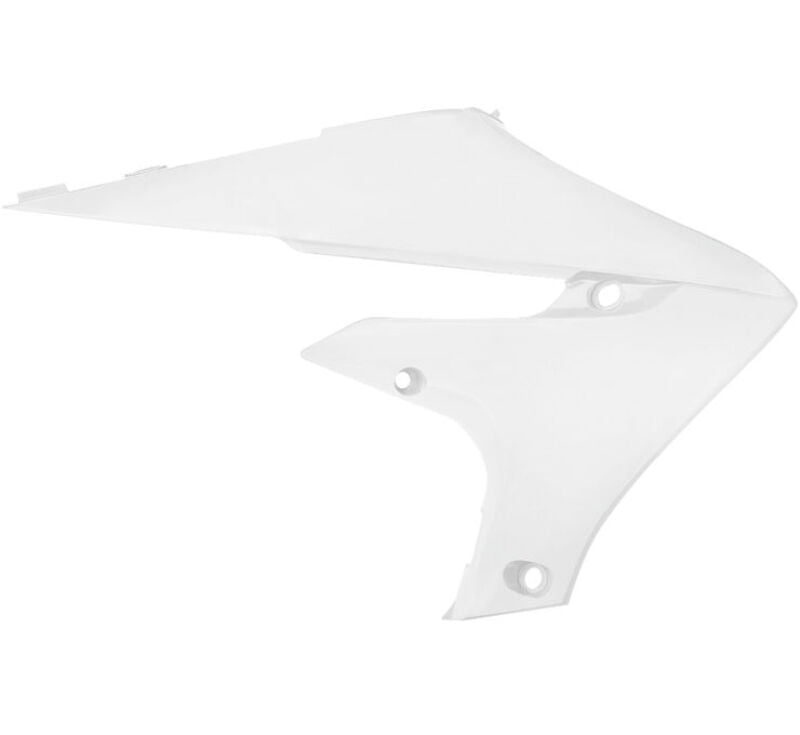 Acerbis 18+ Yamaha YZ250F/YZ450FX/WR450F/ YZ250FX/WR250F/ YZ450F Radiator Shroud - White 2685870002