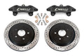 BMR Suspension BMR 97-04 Chevrolet Corvette C5 Brake Kit For 15in Conversion Drilled & Slotted Rotors Black Caliper DBK552