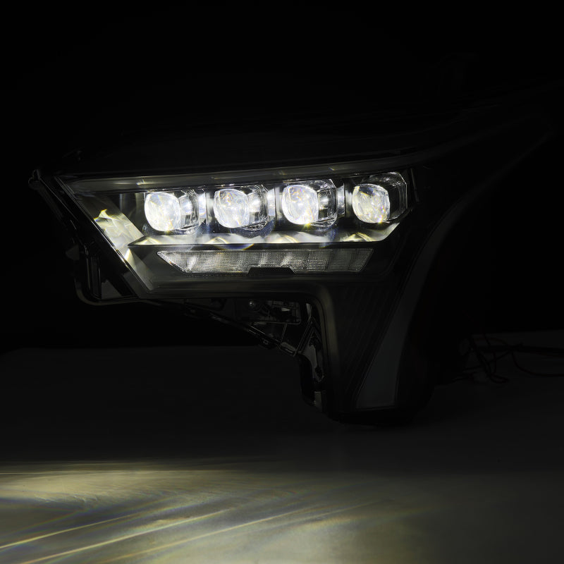 AlphaRex 22-23 Toyota Tundra NOVA-Series Headlights Black w/Amber DRL - Req 810029 OR 810030 880872 *Discontinued