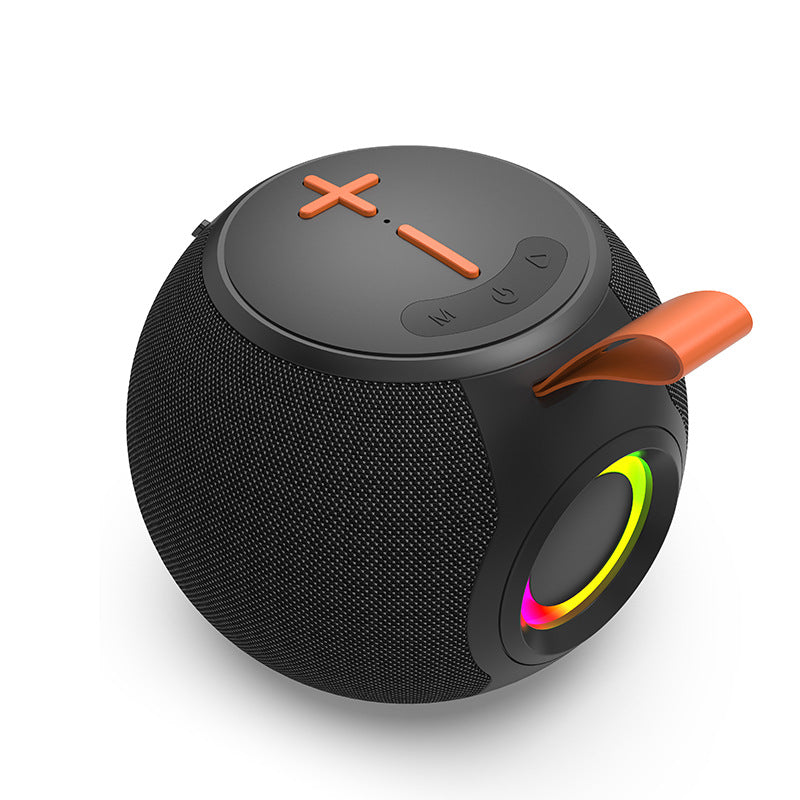 Bluetooth Speaker Portable RGB Lamp Portable Card Waterproof TWS Small Speaker