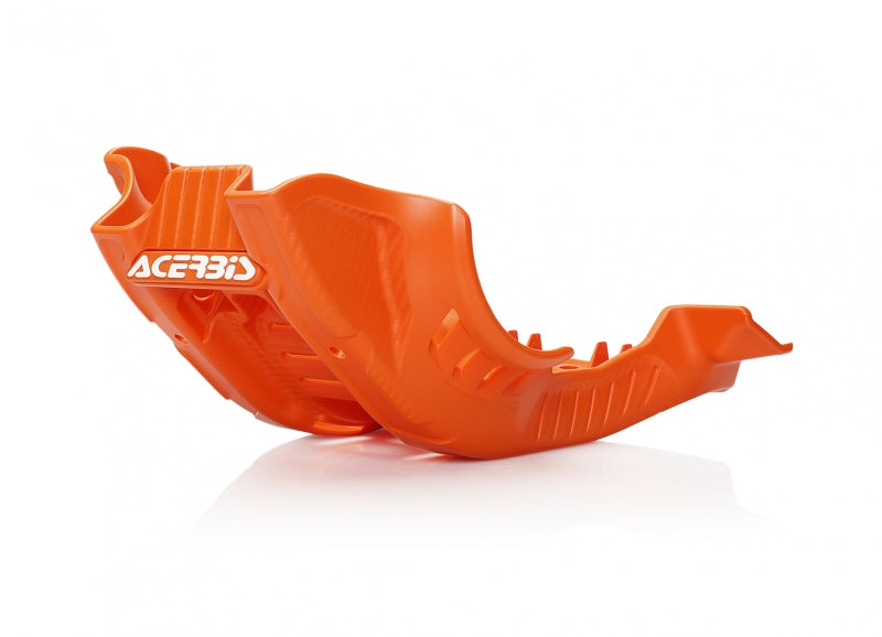 Acerbis 20-23 KTM EXC-F350/ XCF-W350 Skid Plate - 16 Orange/White 2791635321