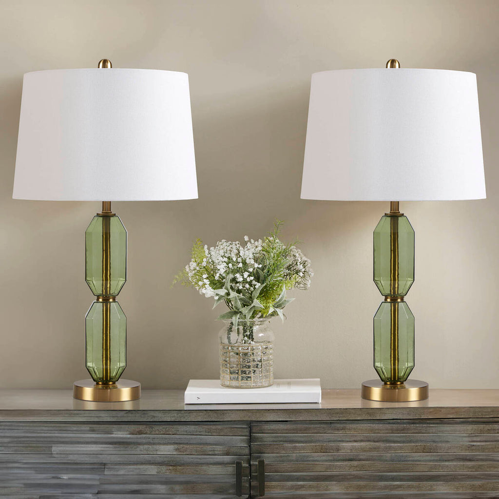 Faceted Glass Lighting Lamp