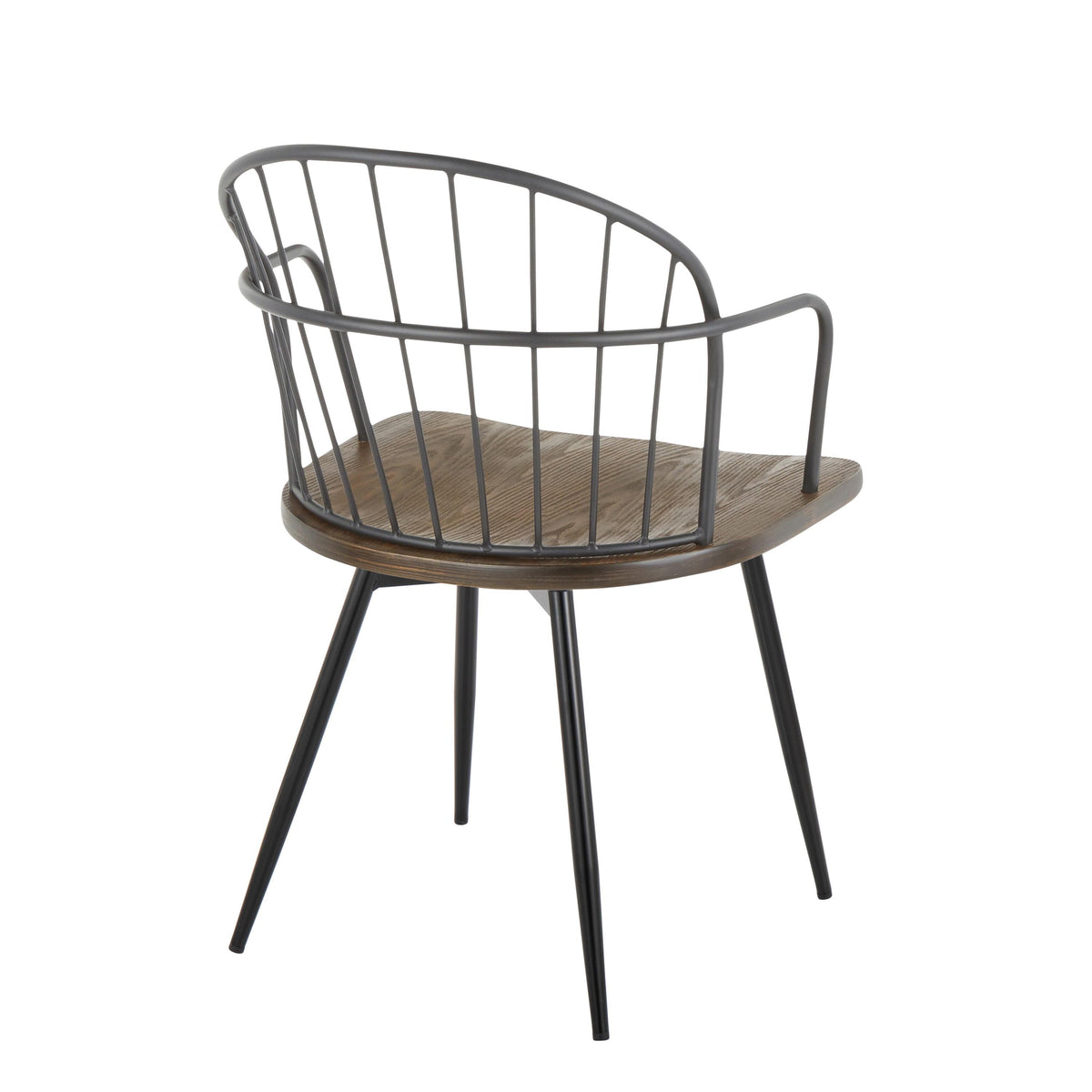 Arm Chair in Dark Walnut