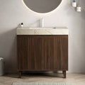 LULA 36" Bathroom Vanity & Sink, Freestanding Cabinet