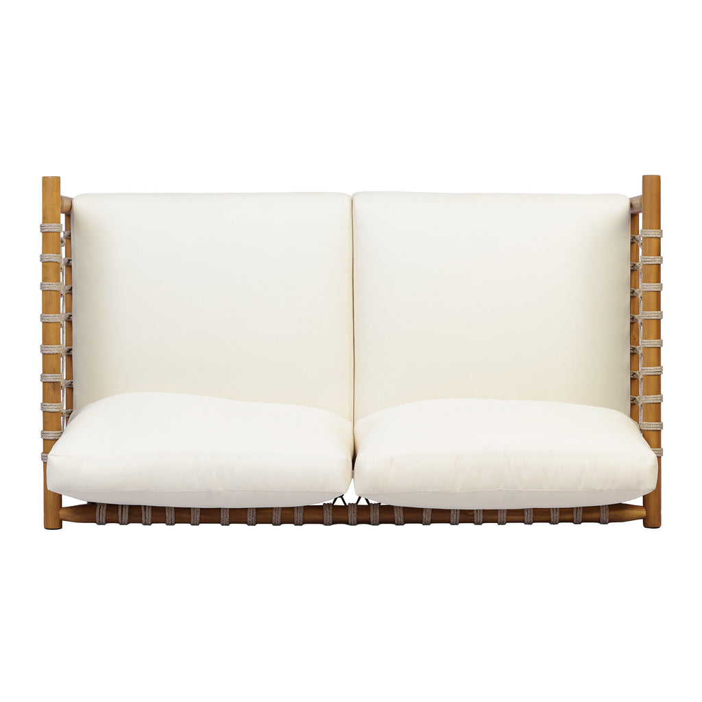 Teak Finish Acacia Wood Patio Seating