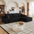 107" Cloud Sectional Couch with L-Shape Chaise