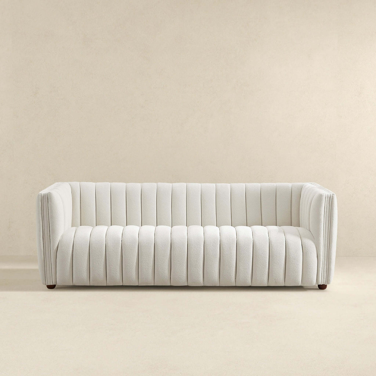 April Mid Century Modern Luxury Tight Back Sofa