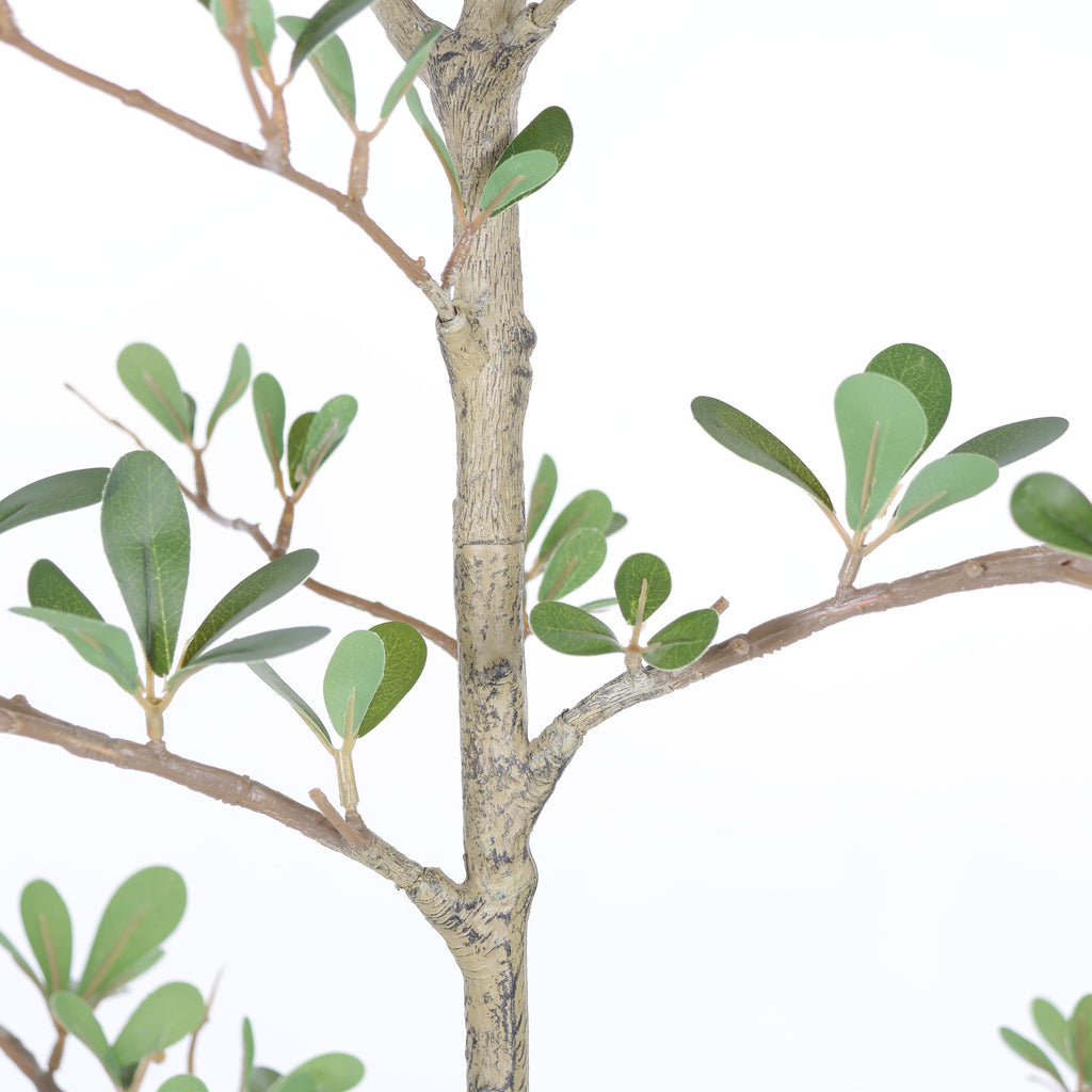 6ft Artificial Olive Tree - Realistic Faux Plant