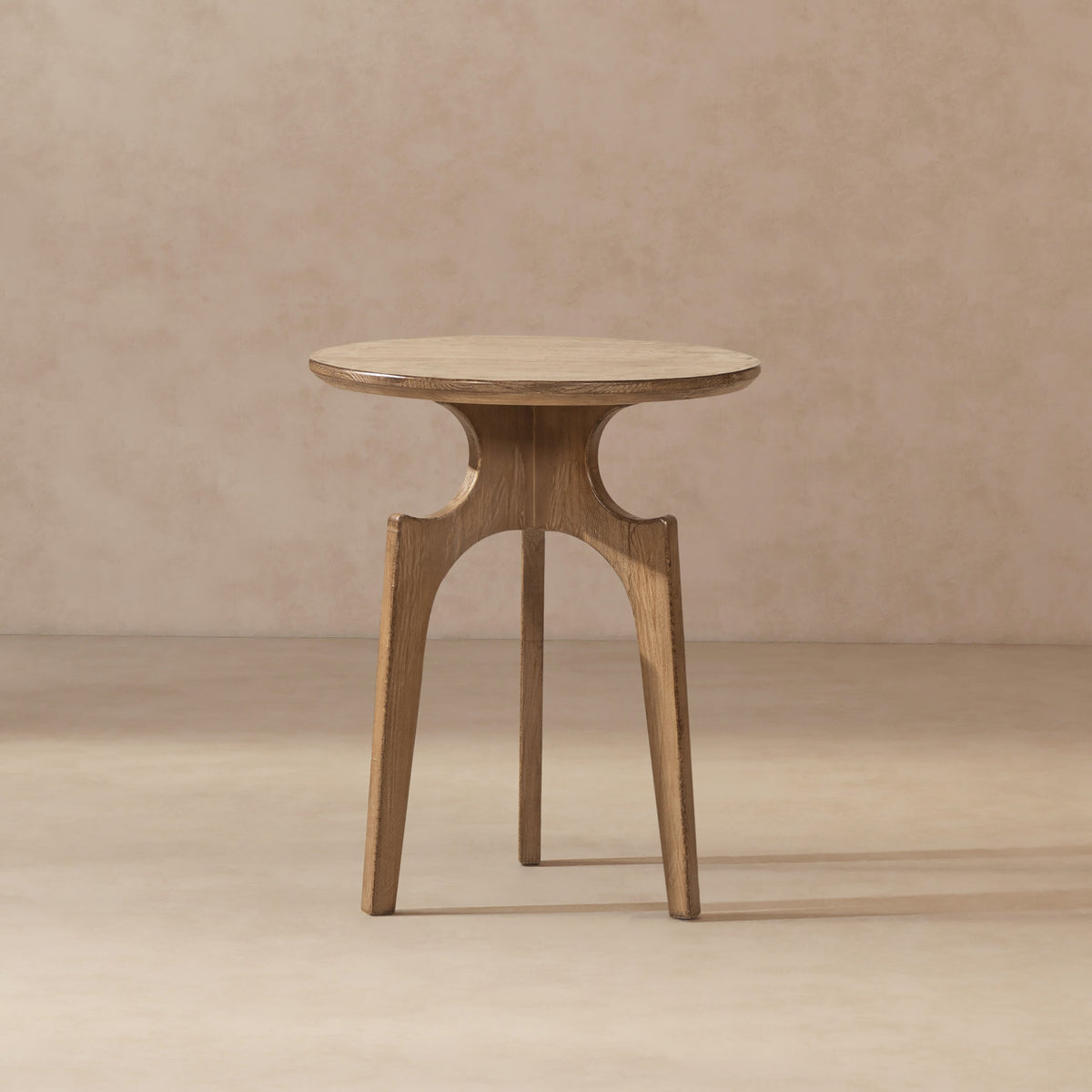Carmel 22" Round Reclaimed Pine Side Table
