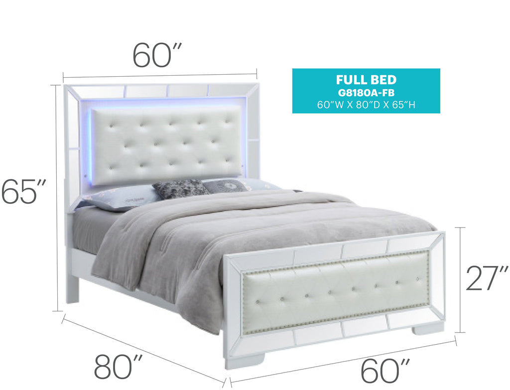 Contemporary Full Bed