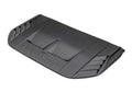 Ford Racing 22-24 Ford Bronco Raptor Carbon Fiber Hood Vent - Matte Finish M-16628-BM