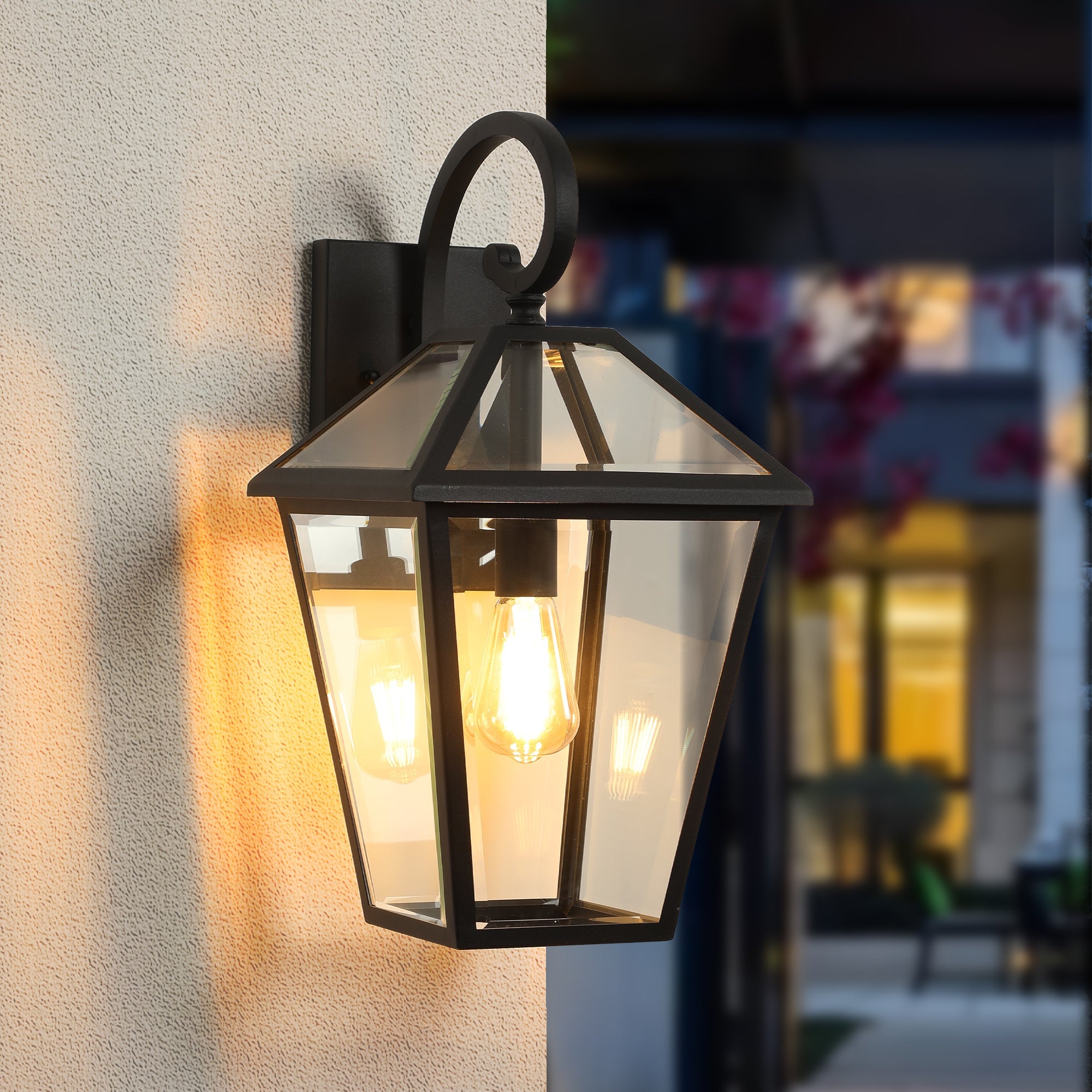 10" 2pcs Outdoor Wall Lanterns