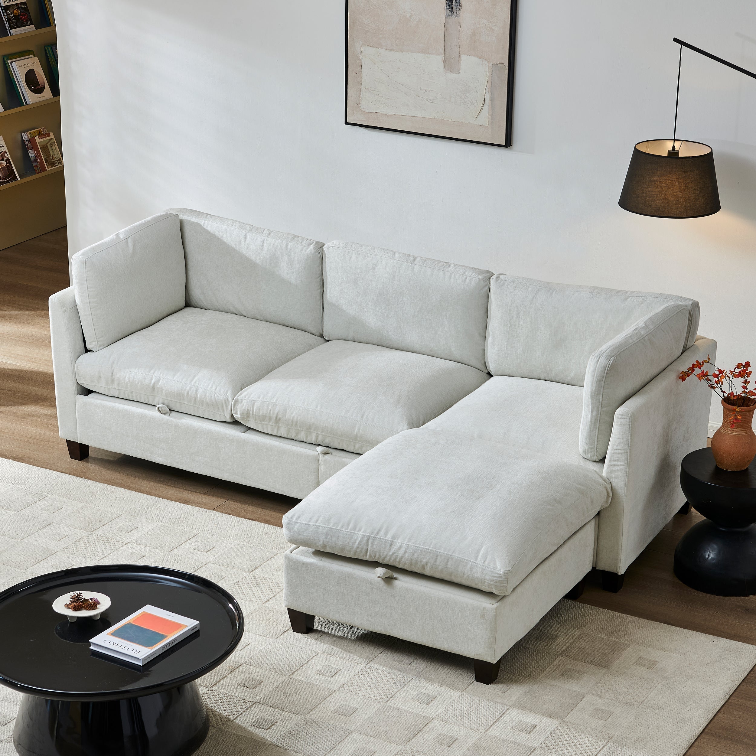 96.5" Sectional Couch for Living Room