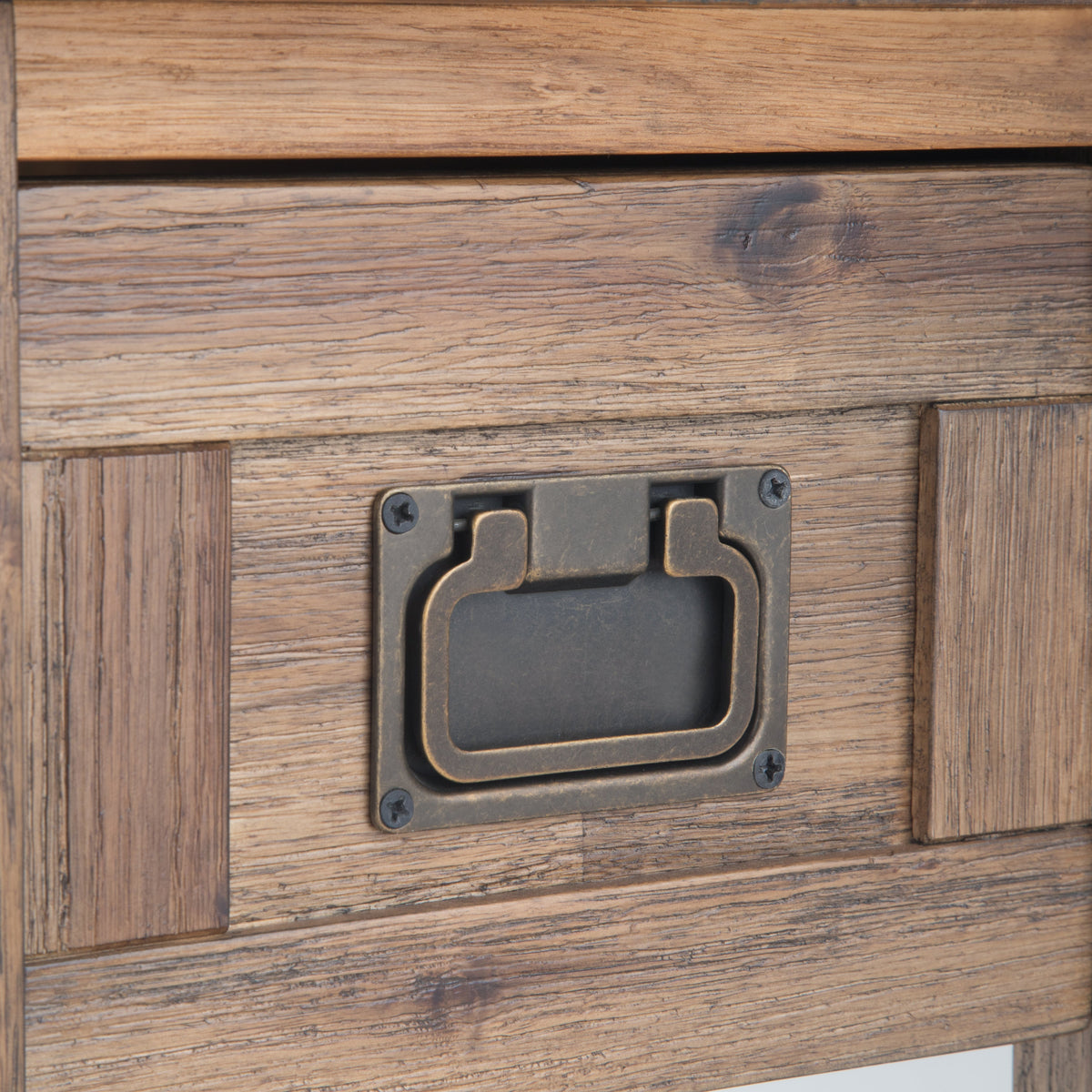Monroe - Narrow Side Table - Rustic