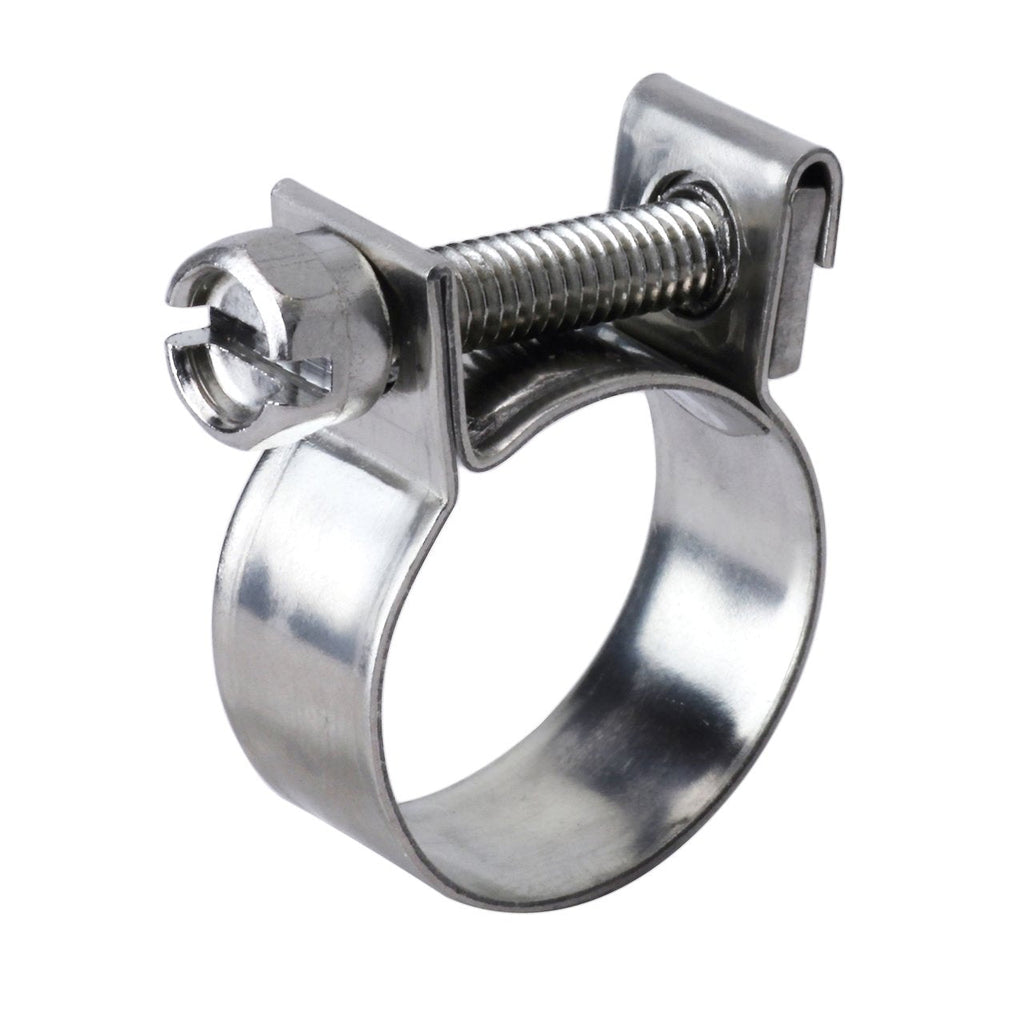 HPS Performance Products HPS Size # 16 Stainless Steel 3/8" Fuel Injection Hose Clamp, Range: 35/64" - 5/8" (14mm - 16mm)