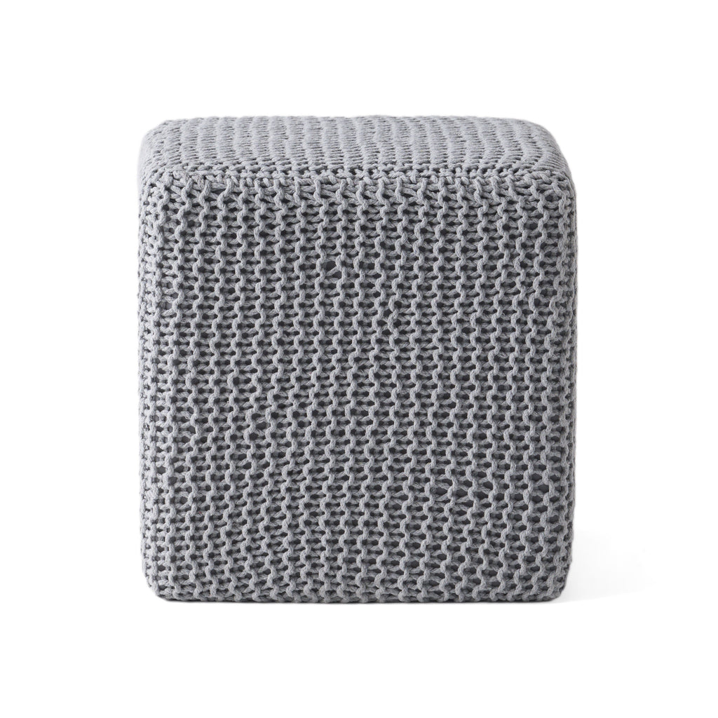 Knitted Foot Stool