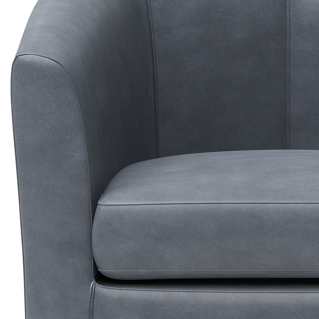 Austin 30 Inch Wide Tub Chair in Stone