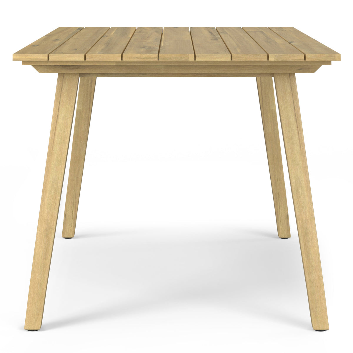 Kona Outdoor Dining Table - Light Teak
