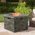 33" Square MGO Fire Pit - 40000 BTU