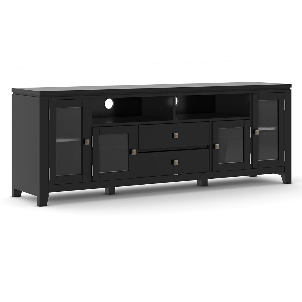 Cosmopolitan 72 inch Wide Solid Wood TV Stand