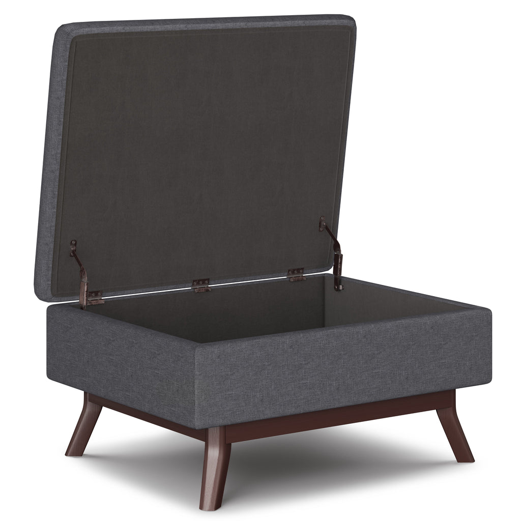Owen 34 Inch Wide Coffee Table Storage Ottoman
