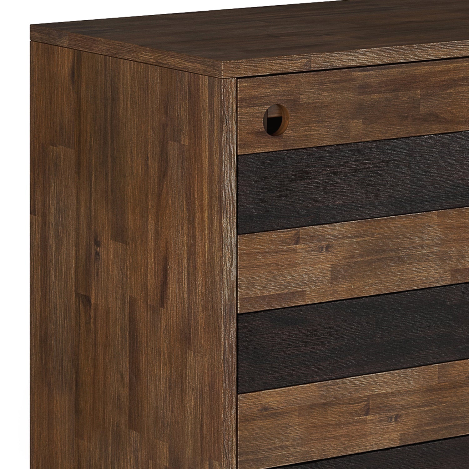 Clarkson 48 Inch Wide Solid Wood Medium Storage in Rustic