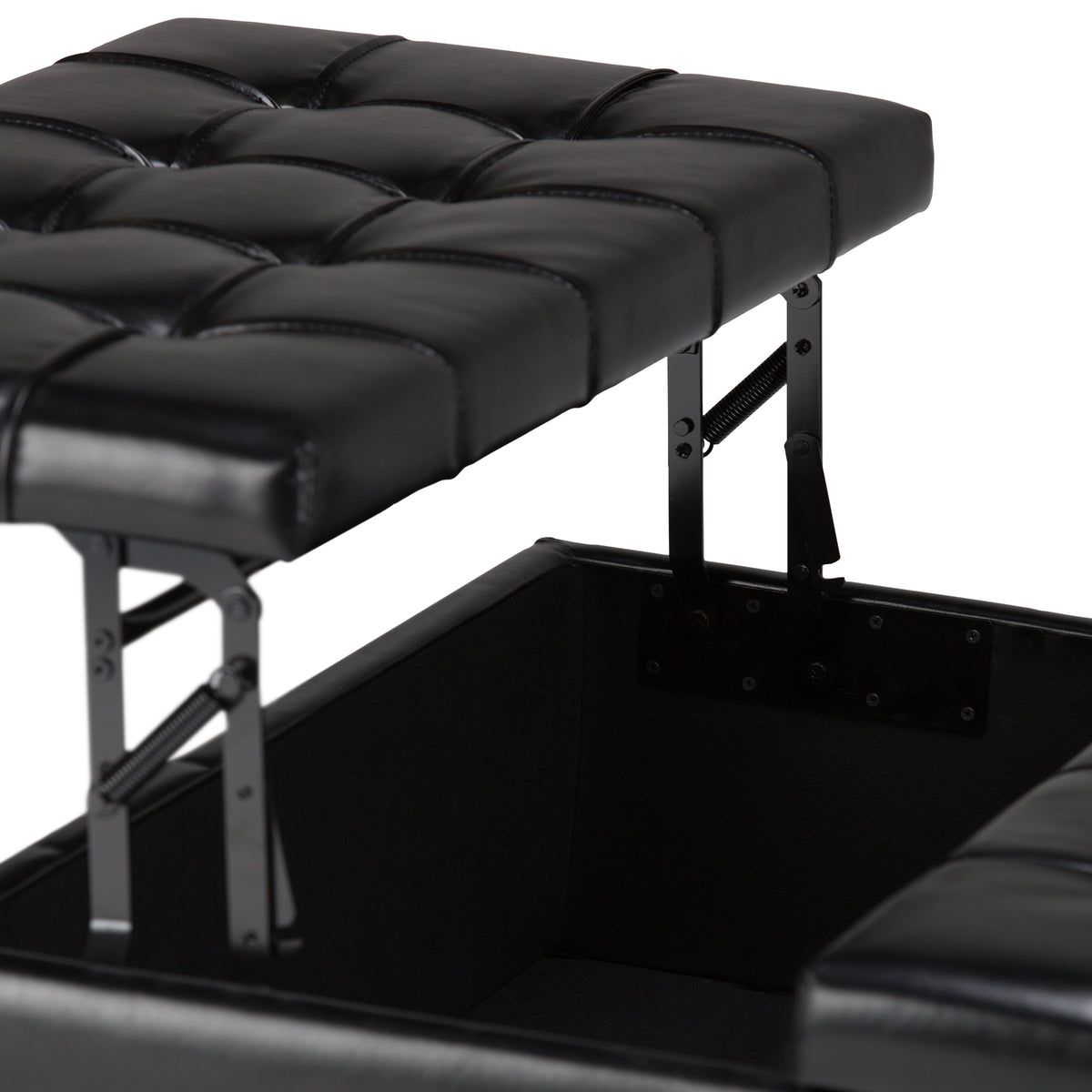 Harrison 36 Inch Wide Coffee Table Storage Ottoman