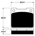 Porterfield Brake Pads for 1978 TRIUMPH SPITFIRE
