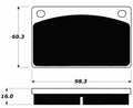 Porterfield Brake Pads for 1984 VOLVO 240 Series w/Solid Front Disc