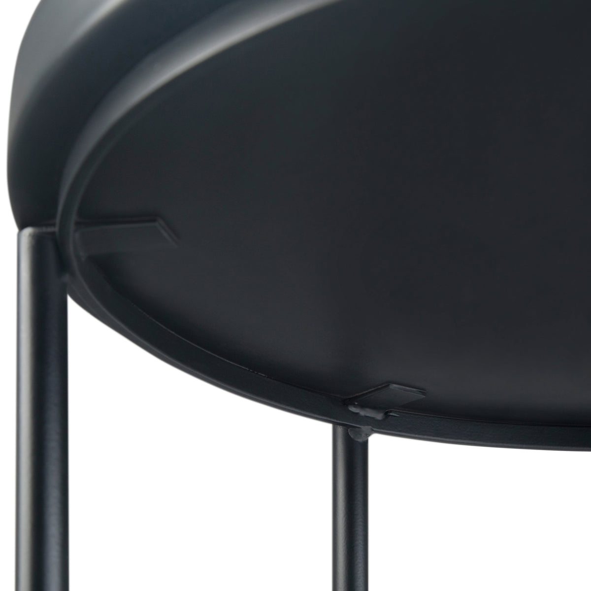 Monet 18 Inch Wide Metal Side Table