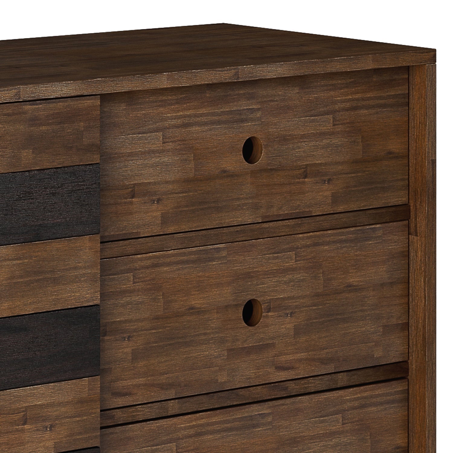 Clarkson 48 Inch Wide Solid Wood Medium Storage in Rustic