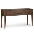 Harper 54 Inch Wide Solid Wood Console Sofa Table