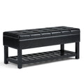 Saxon Storage Ottoman Bench