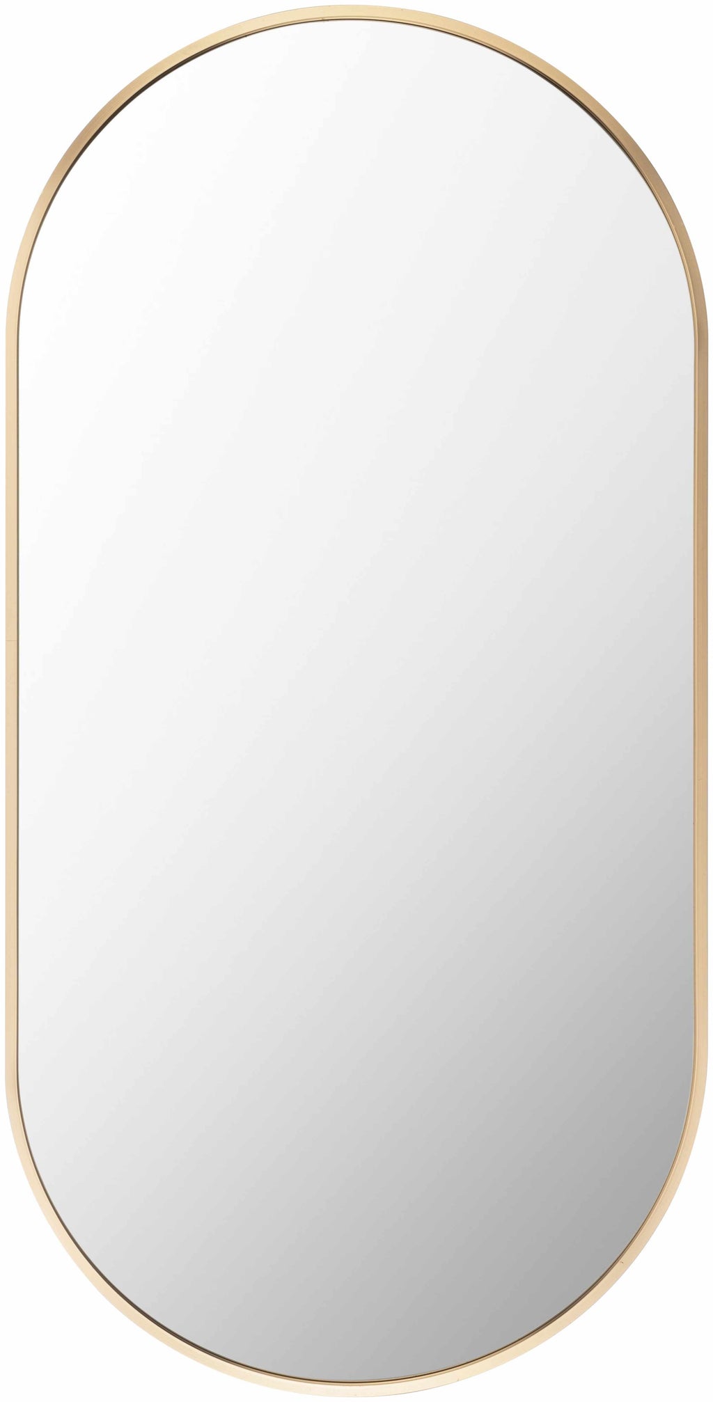 Hagenburg Gold Iron Frame Mirror