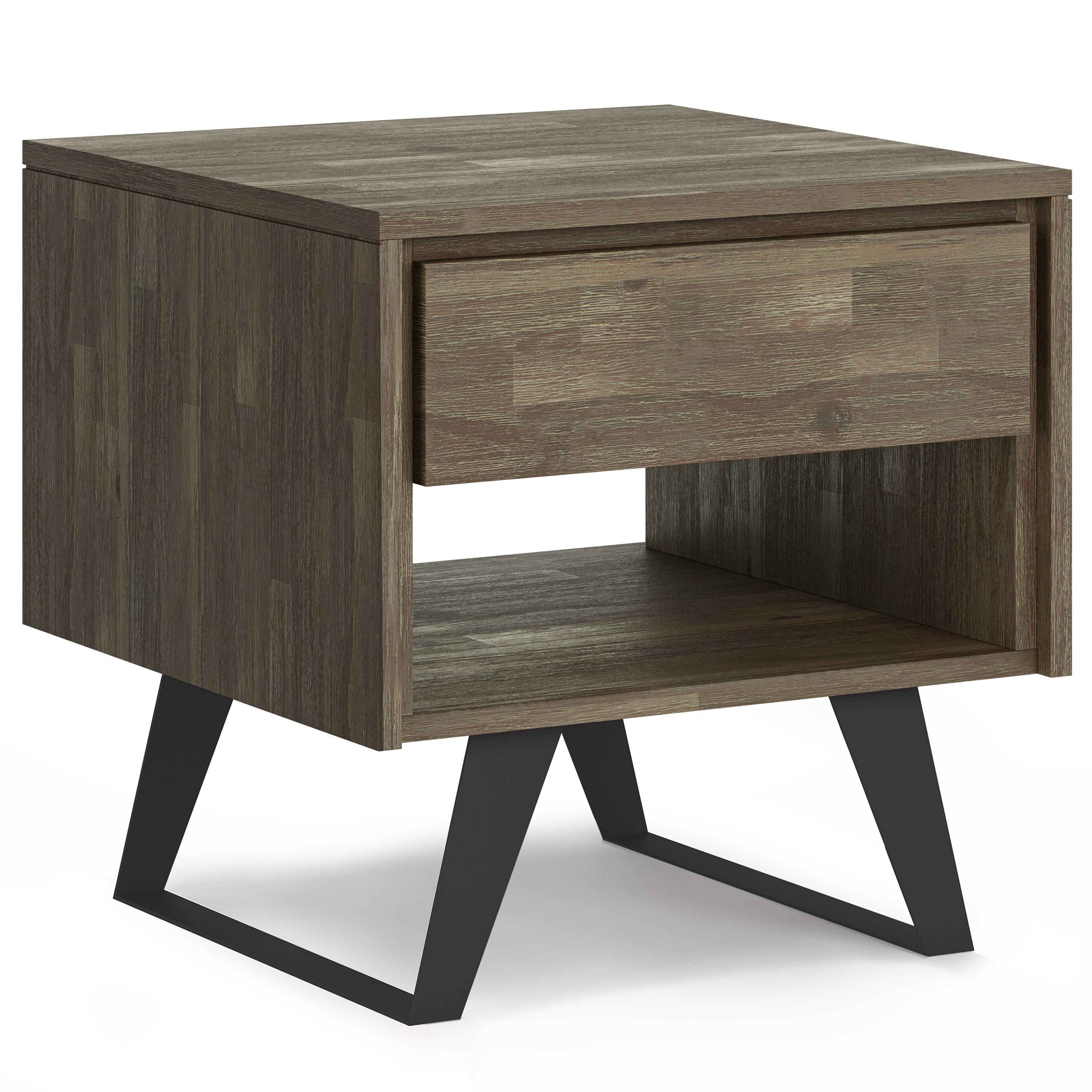 Lowry End Table - Distressed