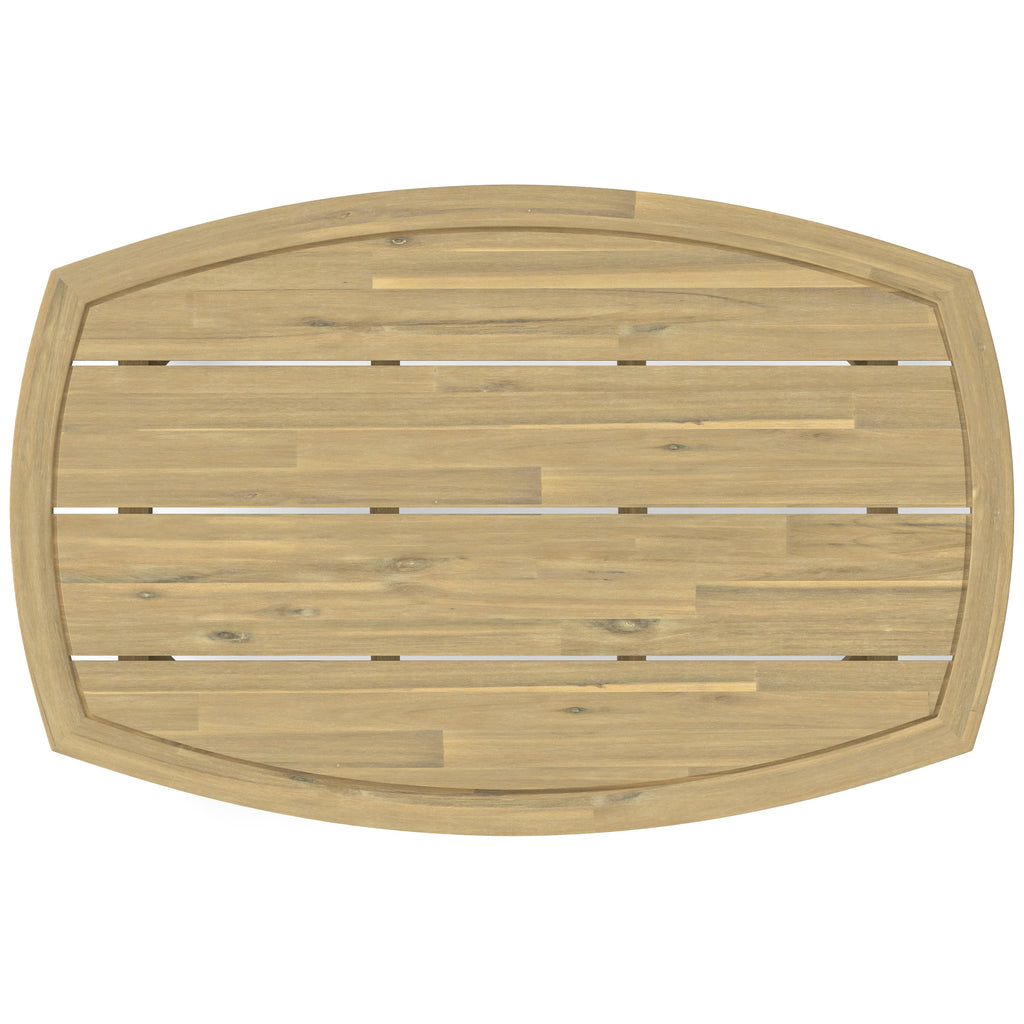 Parkside Outdoor Coffee Table - Light Teak