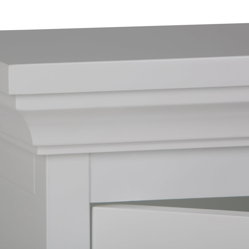 Avington 15 Inch Wide Solid Wood Single Door Wall Cabinet in Pure
