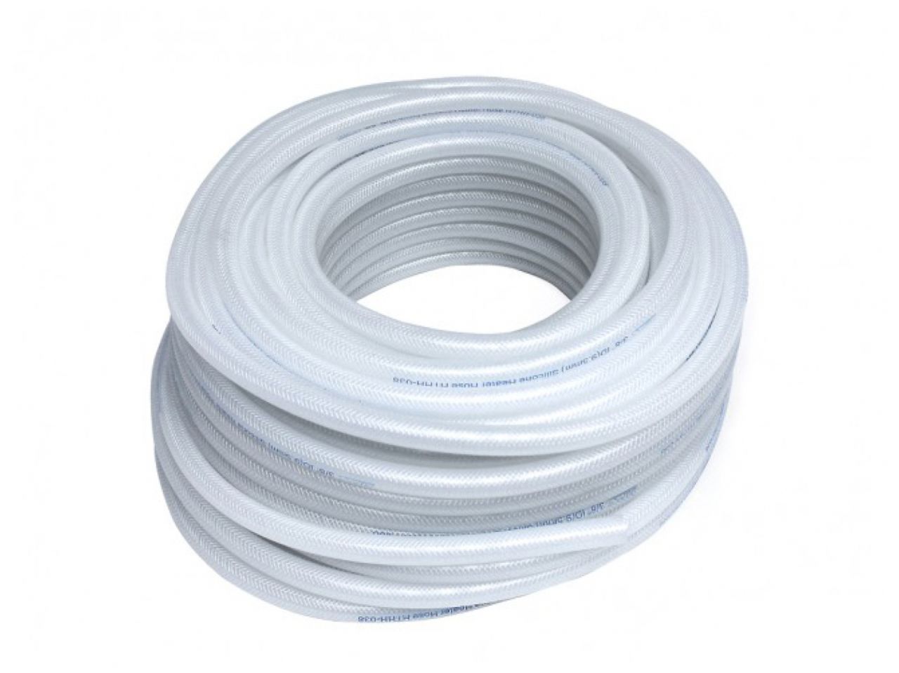 HPS High Temp 1/4" ID (6mm) Reinforced Silicone Heater Hose Clear - 100