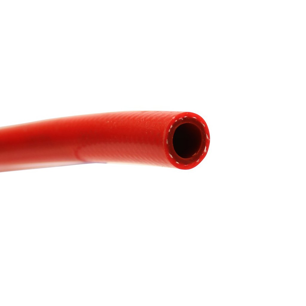 HPS 5/16" ID Red High Temp Reinforced Silicone Heater Hose Tubing, 8mm ID