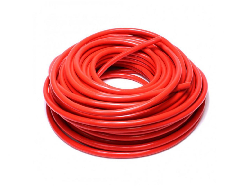 HPS High Temp 3/8" ID (9.5mm) Reinforced Silicone Heater Hose Red - 100F