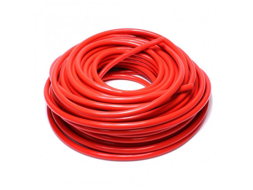 HPS High Temp 1" ID (25mm) Reinforced Silicone Heater Hose Red - 100 Feet