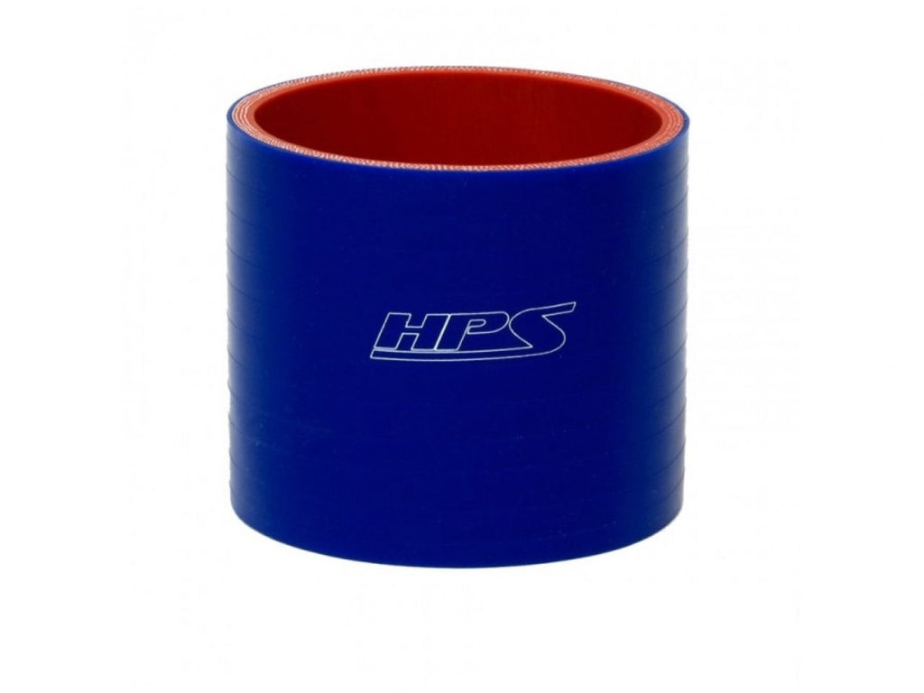 HPS 2-3/8" ID, 6" Length, Silicone Straight Coupler Hose, High Temp 4-ply Reinforced, 60mm ID, Blue