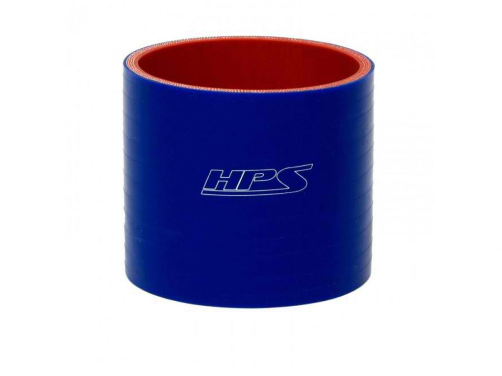 HPS 2-3/4" ID, 6" Length, Silicone Straight Coupler Hose, High Temp 4-ply Reinforced, 70mm ID, Blue