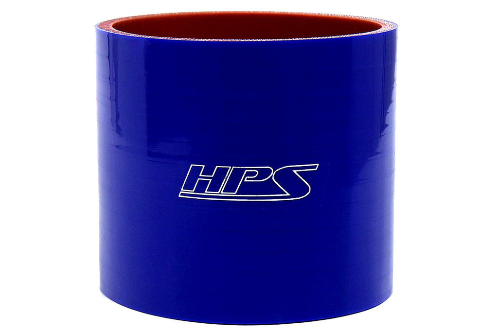 HPS Performance Products HPS 2-1/2" (63mm) Silicone Straight Coupler Hose, High Temperature 4-ply Reinforced