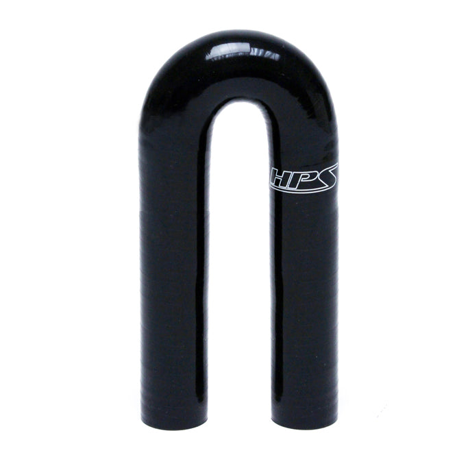 HPS Performance Products HPS 5/8" Silicone 180 Degree U Bend Elbow Coupler Hose, High Temp 4-ply Reinforced (16mm ID)