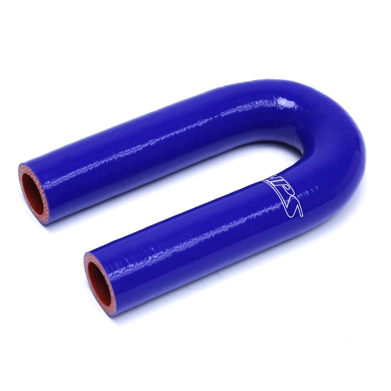 HPS Performance Products HPS 5/8" Silicone 180 Degree U Bend Elbow Coupler Hose, High Temp 4-ply Reinforced (16mm ID)