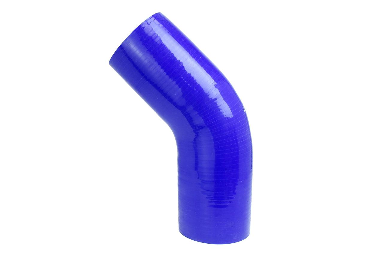 HPS Performance Products HPS 4" Silicone 45 Degree Elbow Coupler Hose, High Temp 4-ply Reinforced, 102mm ID